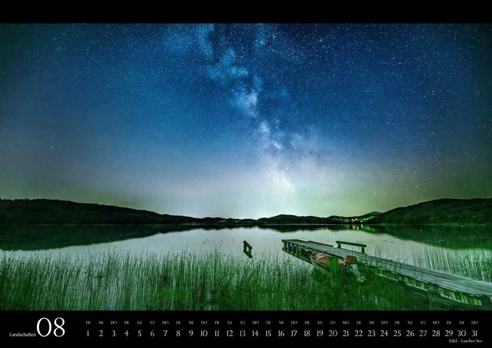 Kalender Landschaft 2023 - Laacher See Eifel