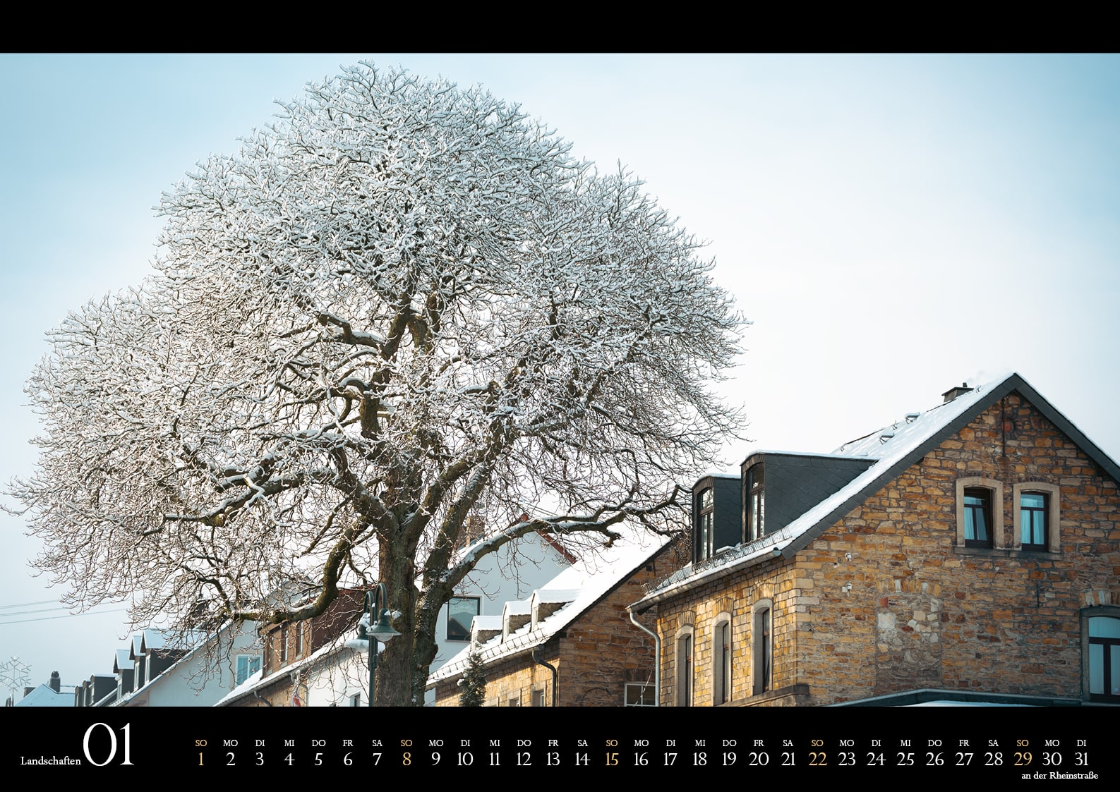 Kalender Ransbach-Baumbach 2023: Januar - Rheinstraße