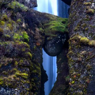 Glufrafoss Wasserfall in Island