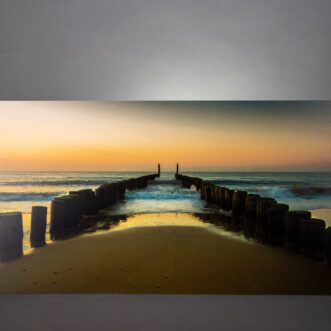 Wandbild Zeeland Sonnenuntergang im Sonderangebot