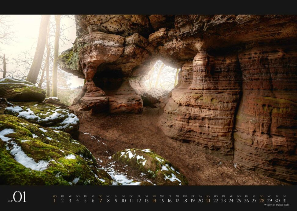 kalender 2024 rlp: Pfälzer Wald