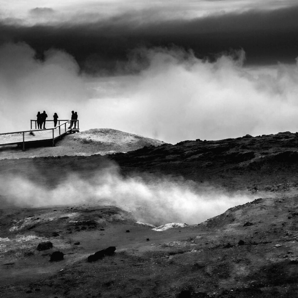 Landschaftsfotografie: Geothermalquelle in Island