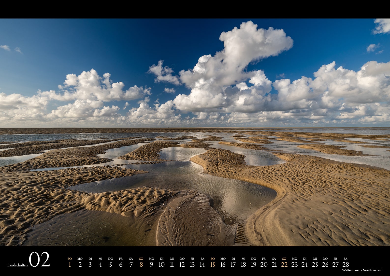 Landschaftskalender 2026 Alpen-Nordsee 02