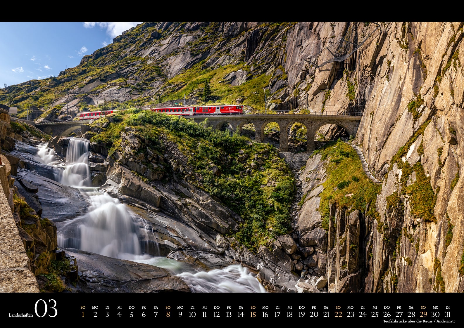 Landschaftskalender 2026 Alpen-Nordsee 03