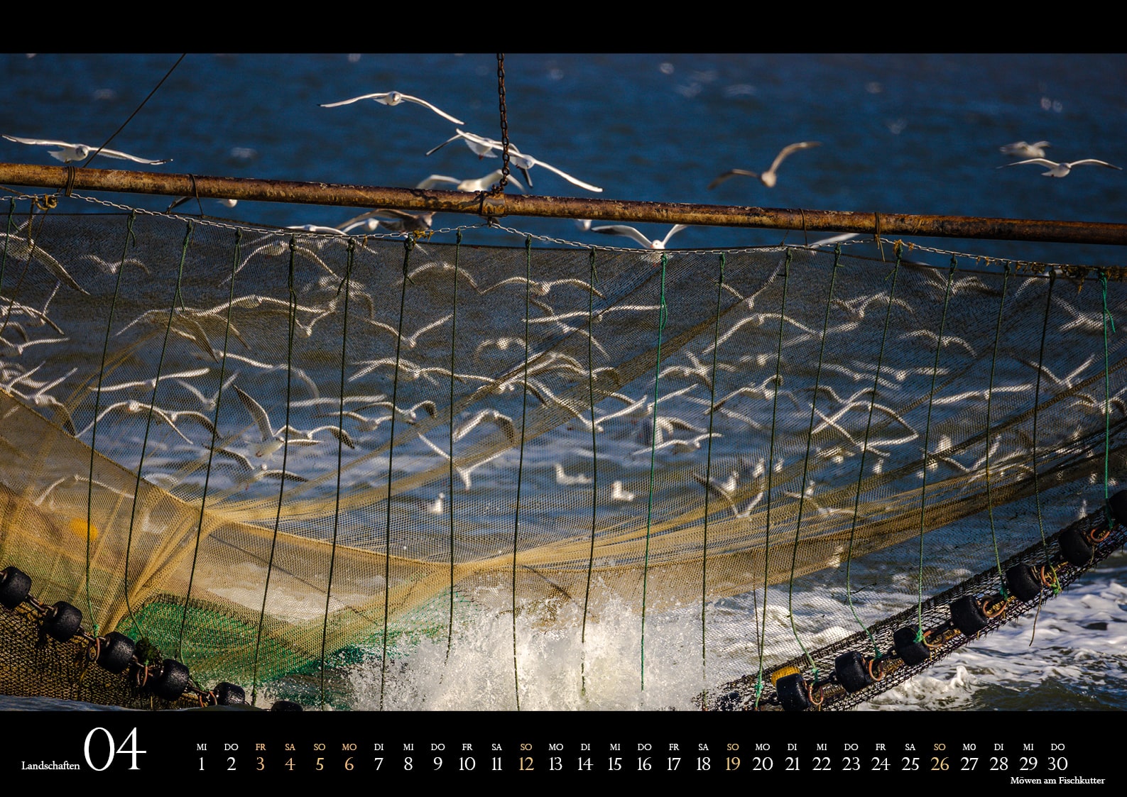 Landschaftskalender 2026 Alpen-Nordsee 04