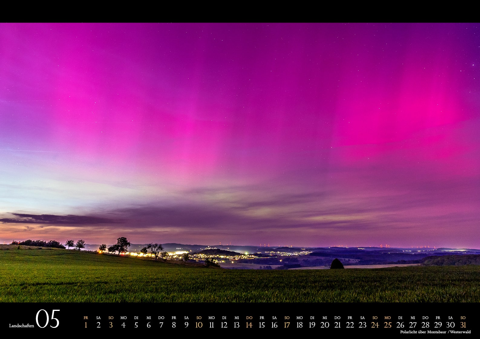 Landschaftskalender 2026 Alpen-Nordsee 05